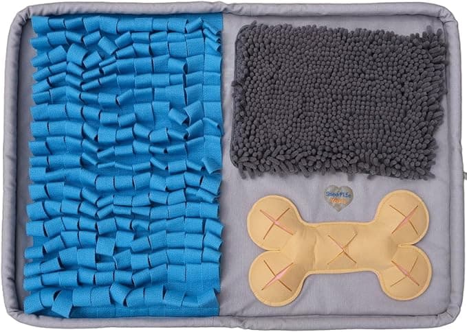 Yellow Bone Snuffle Mat